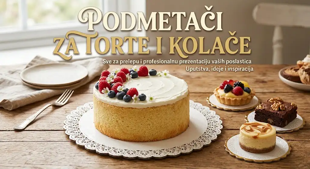 Kartonski podmetači za torte i kolače različitih oblika – ALFOL d.o.o.