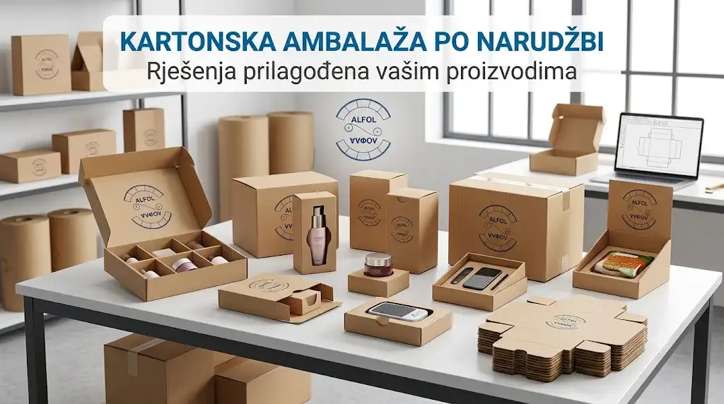 Kartonska ambalaža po narudžbi – izrada ambalaže prema zahtjevima kupca