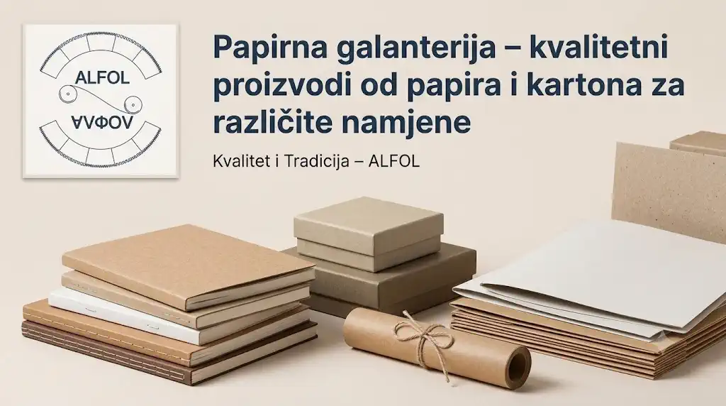 Papirna galanterija – kvalitetni proizvodi od papira