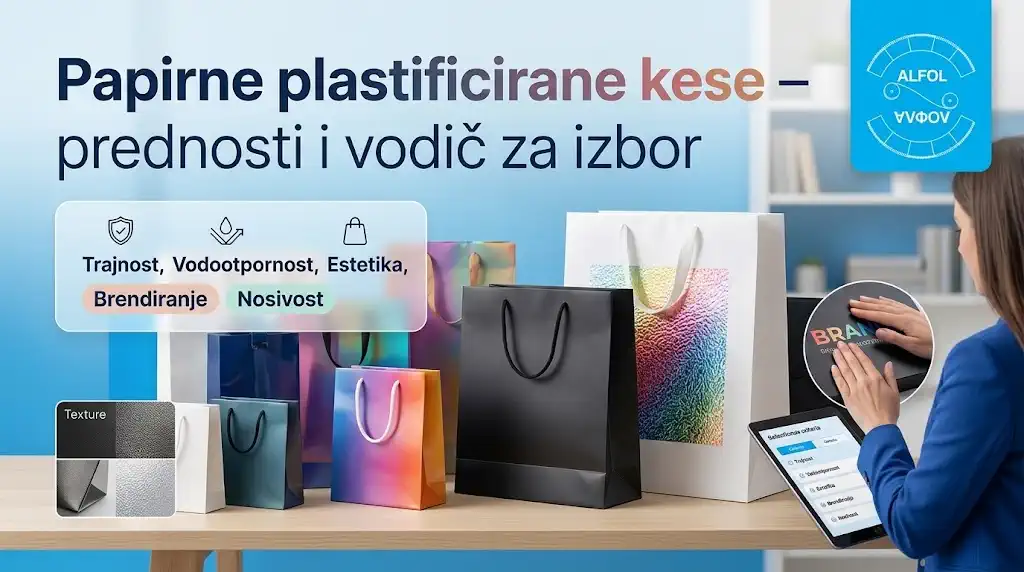 Papirne plastificirane kese – prednosti, namjena i kako odabrati pravu kesu