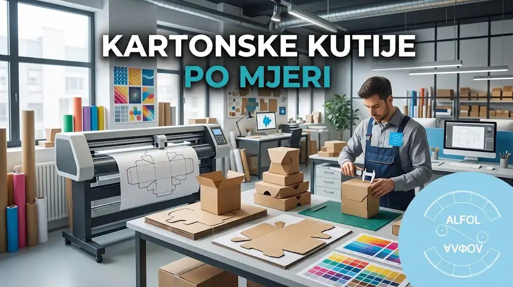 Kartonske kutije po mjeri prilagođene dimenzijama i namjeni proizvoda